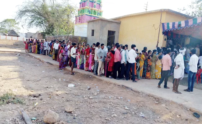 Vote Percentage Increased In Prakasam - Sakshi