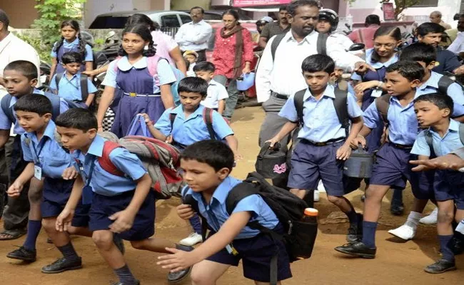 Telangana Government School Holidays - Sakshi