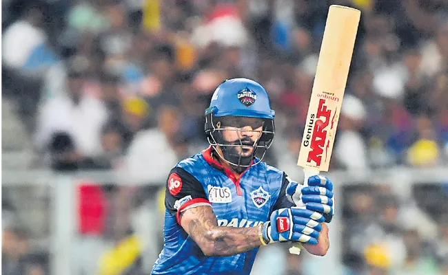 Delhi Capitals won over the Kolkata Knight Riders by 7 wickets - Sakshi