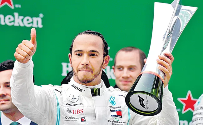 Hamilton Wins China Grand Prix  - Sakshi