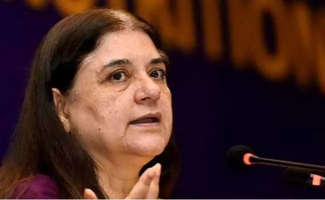 Maneka Gandhi Says Those Who vote for Me Will Get Priority for Work - Sakshi