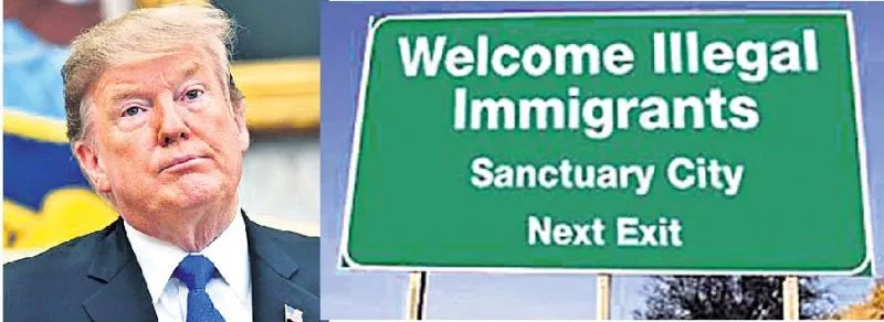 Transferring immigrants to sanctuary cities - Sakshi