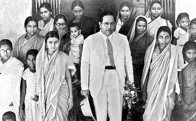 Dr  Babasaheb Ambedkar on his 128th Birth Anniversary - Sakshi