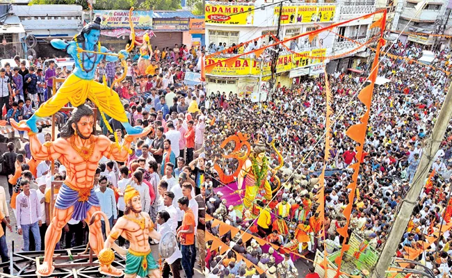 Sri Rama Navami Shobha Yatra in Hyderabad - Sakshi