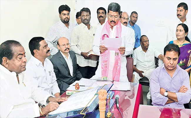 MLC Sheri Subhash Reddy Sworn - Sakshi