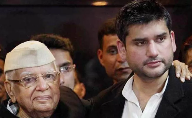 ND Tiwari Son Rohit Shekhar Tiwari Dies - Sakshi