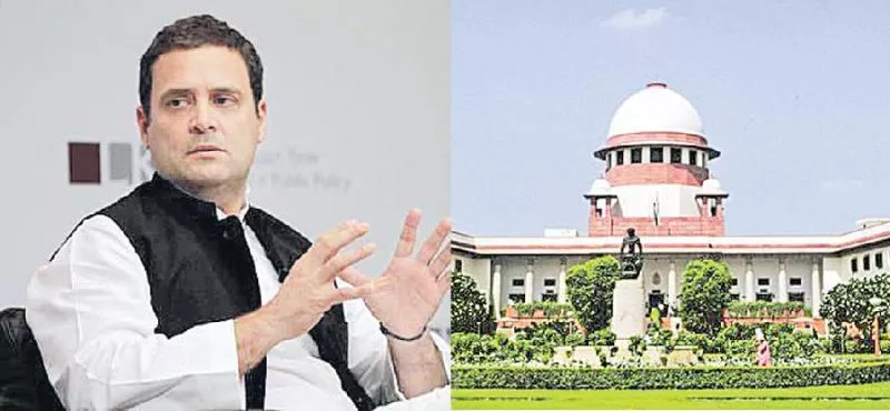 SC issues notice to Rahul Gandhi over remarks against PM Narendra modi - Sakshi