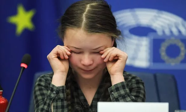 Greta Thunberg tells EU it needs Cathedral Thinking on Climate Change - Sakshi