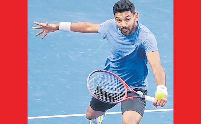 Divij Sharan - bopanna loss the match - Sakshi