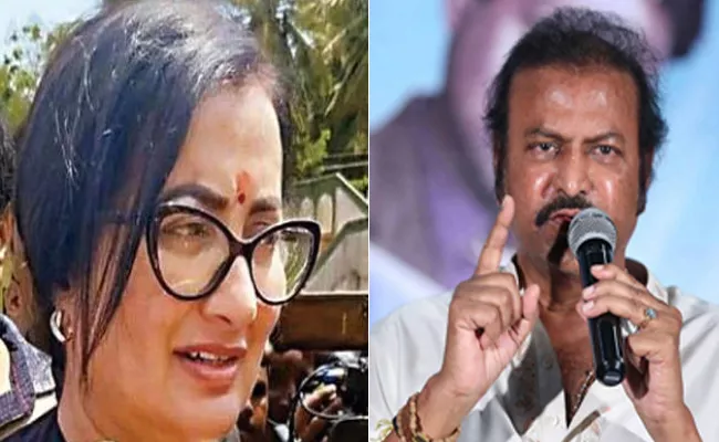 Manchu Mohan Babu Urges To Mandya People To Vote For Sumalatha - Sakshi