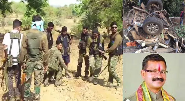 Two Maoists who killed BJP MLA shot down in Encounter - Sakshi