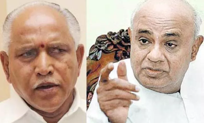 BS Yeddyurappa Taken A Dig At JDS Chief HD Deve Gowda - Sakshi