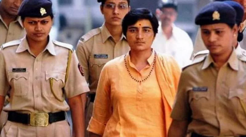 Hemant Karkare Died Because I cursed him, Sadhvi Pragya  - Sakshi