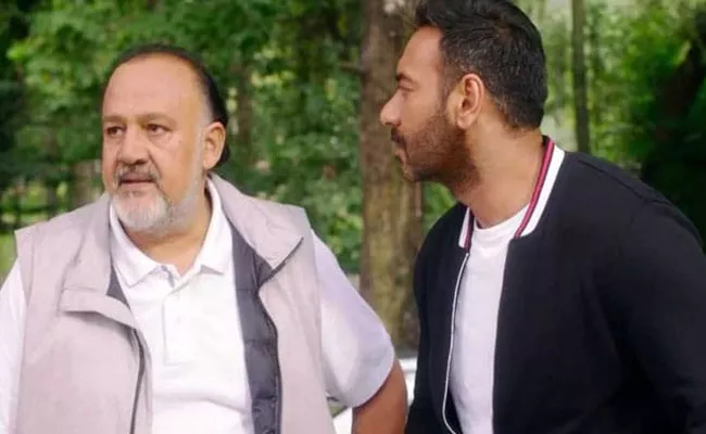 Ajay Devgn Trolled For Acting With Alok Nath In De De Pyaar De - Sakshi