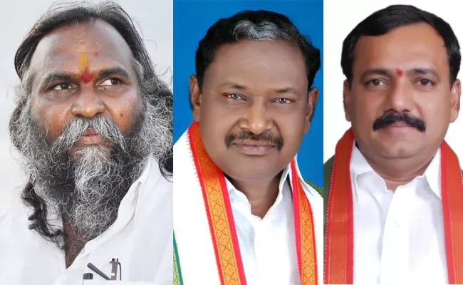 BIg shock to congress, 3 Telangana Congress MLAs set to join TRS - Sakshi