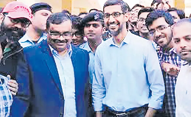 Sundar Pichai Really Cast His Vote In Tamil Nadu ? - Sakshi