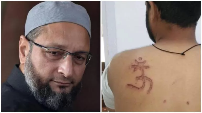 Asaduddin Owaisi On Muslim Inmate Branded With Om Symbol - Sakshi