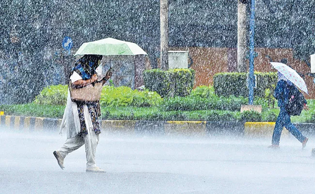 Rains To Hit In Telangana Next Three Days - Sakshi