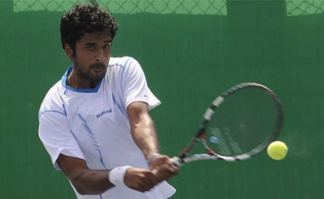 Saketh Myneni lose in Nanchang Tourney - Sakshi