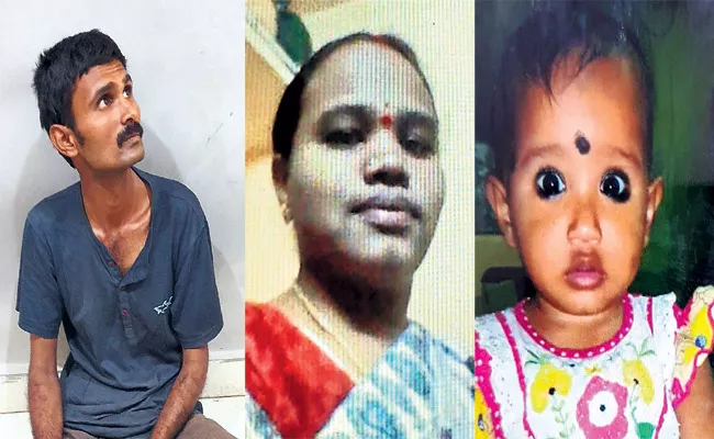 Mother Killed Girl Child And Commits Suicide Attempt in Hyderabad - Sakshi