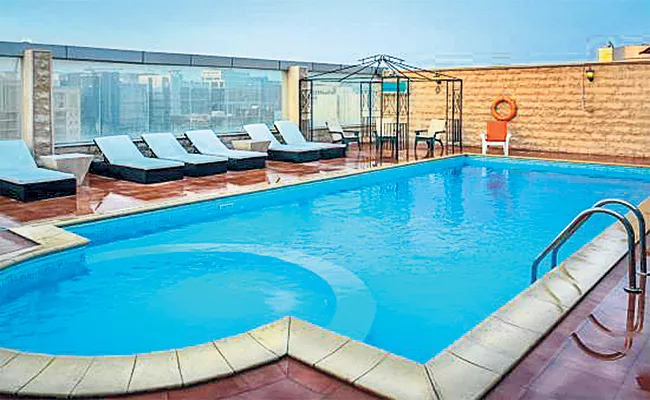 GHMC Allowed to Swimming Pool on Apartment Terrace - Sakshi