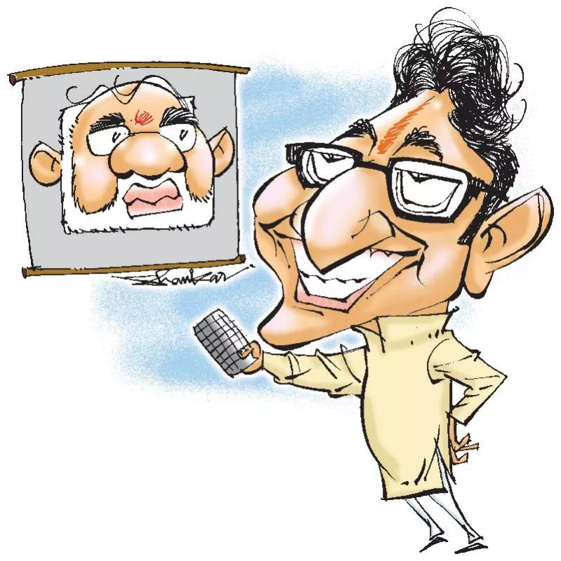 MNS chief Raj Thackeray against Narendra Modi in public meetings - Sakshi