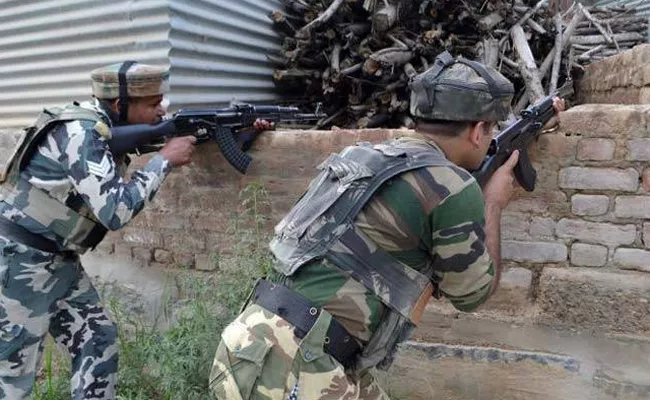 Two terrorists neutralized in Anantnag encounter - Sakshi