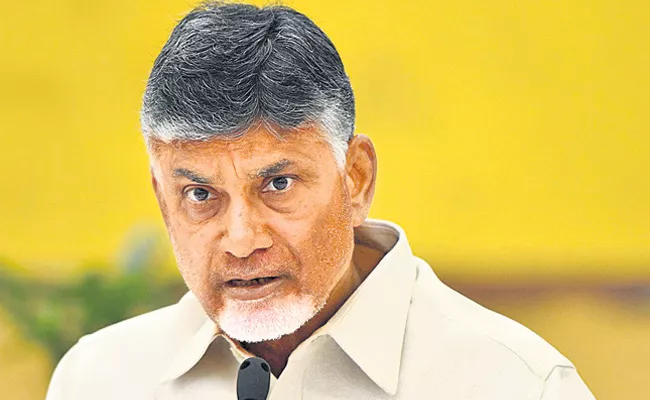 Chandrababu in teleconferencing with tdp sequences - Sakshi