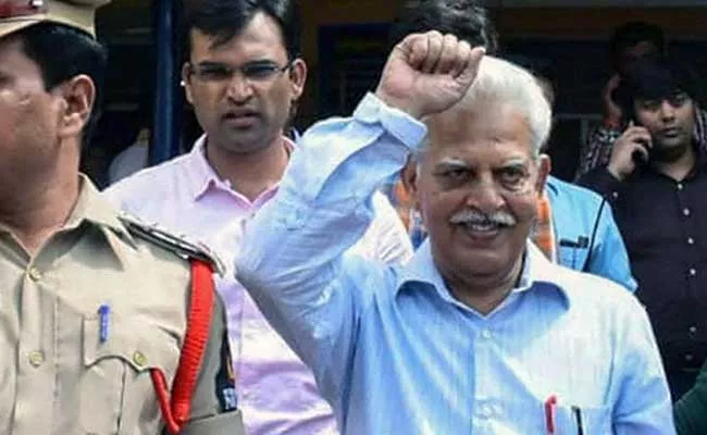 Varavara Rao Arrested By Pune Police Its UnLawful Arrest - Sakshi