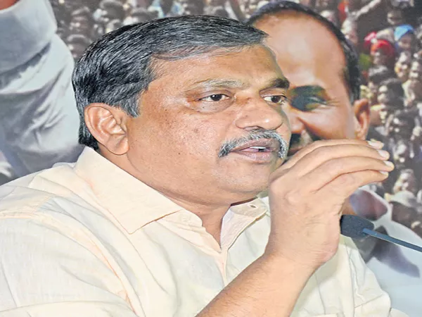 Sajjala Ramakrishna Reddy Fires On Chandrababu - Sakshi