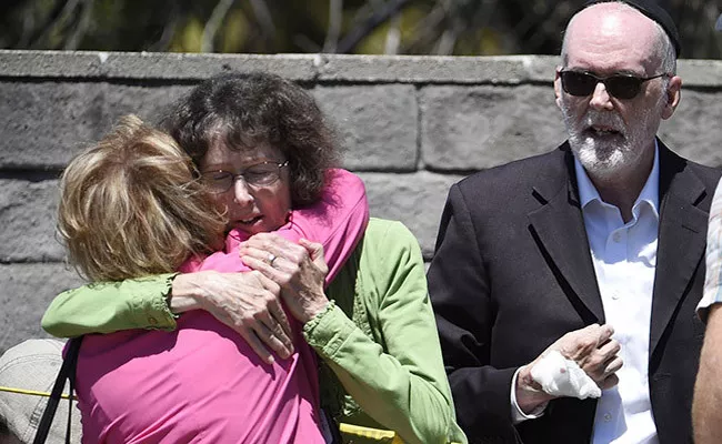 Shooting At California Synagogue Possibly May Hate Crime - Sakshi