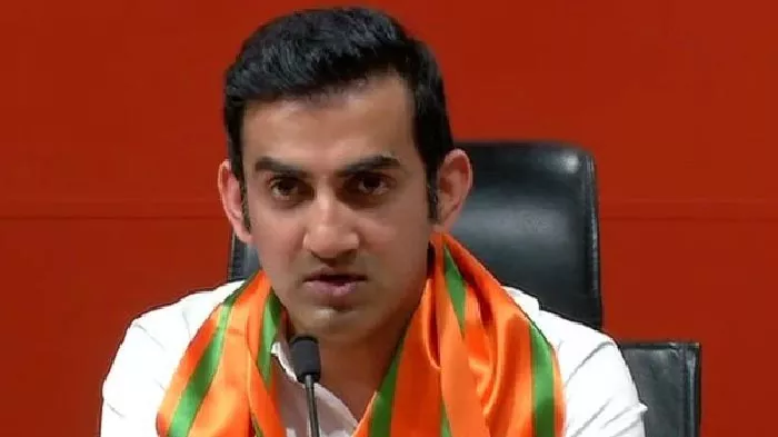 FIR against Gautam Gambhir for holding rally without permission - Sakshi