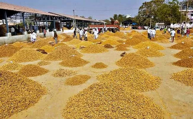 Farmer Problems With Grain Purchases Nizamabad - Sakshi