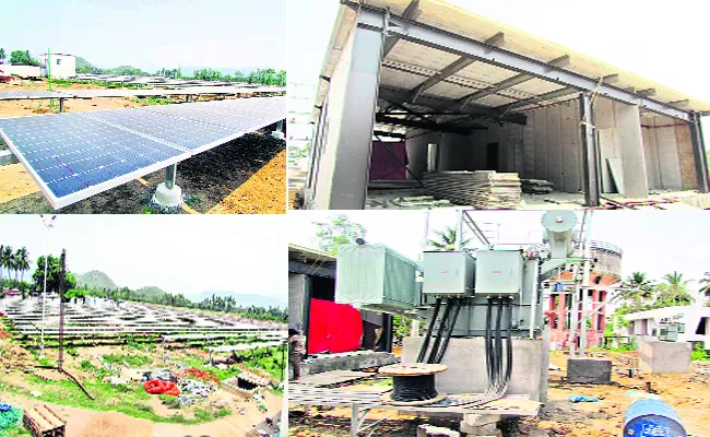 GVMC Solar Project in Krishnapuram - Sakshi