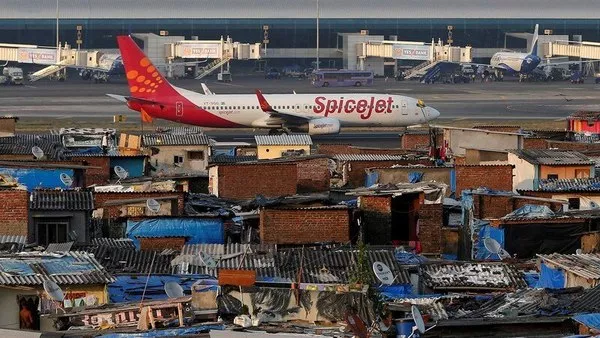 Spicejet Plane Overshoots Runway on Landing at Shirdi - Sakshi