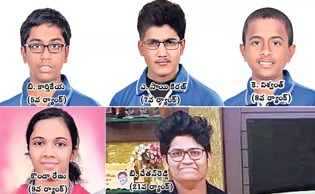 Telugu Students Success In JEE Mains - Sakshi