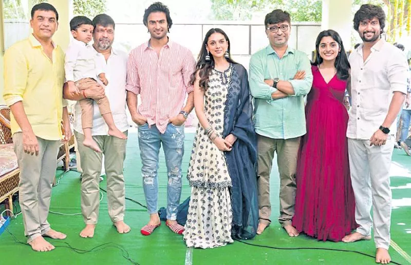 Sudheer Babu and Nani V Movie Launched - Sakshi