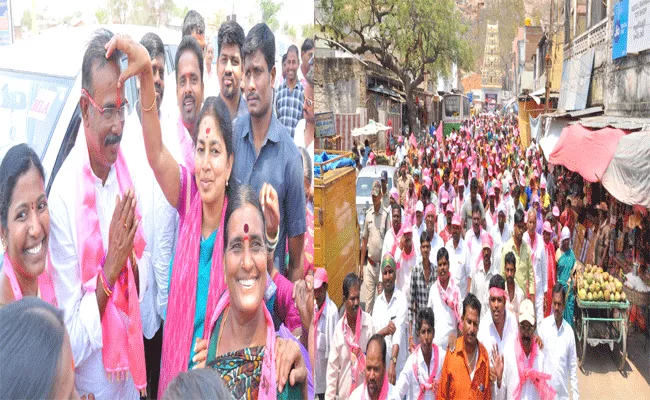 Boora Narsaiah Goud Election Campaign In Bhuvanagiri Constituency - Sakshi