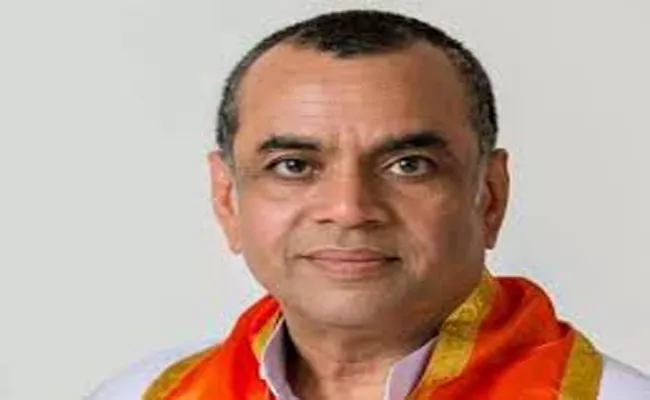 BJP Does Not Give MP Ticket To Paresh Rawal - Sakshi