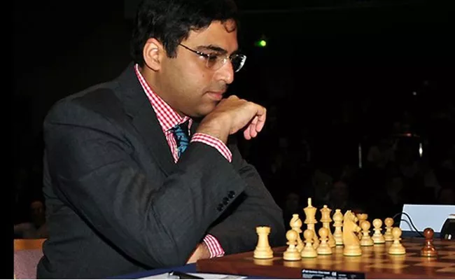 Vishwanathan Anand is jointly in Second Place - Sakshi