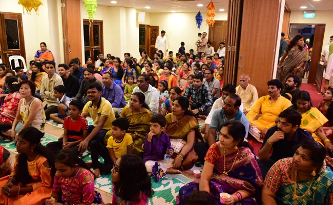 TCSS conducts Ugadi Celebrations in Singapore - Sakshi