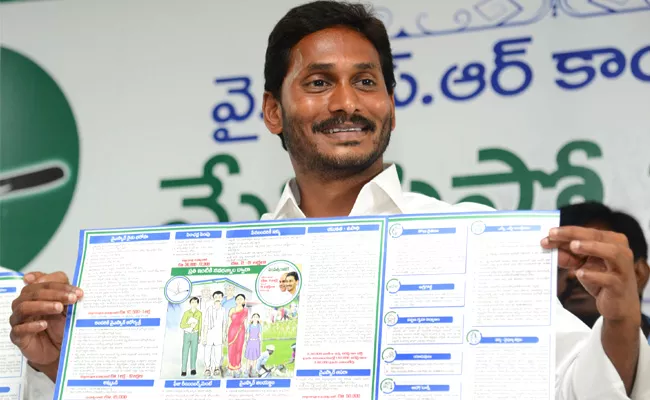 YSRCP 2019 Elections Manifesto Full Details - Sakshi