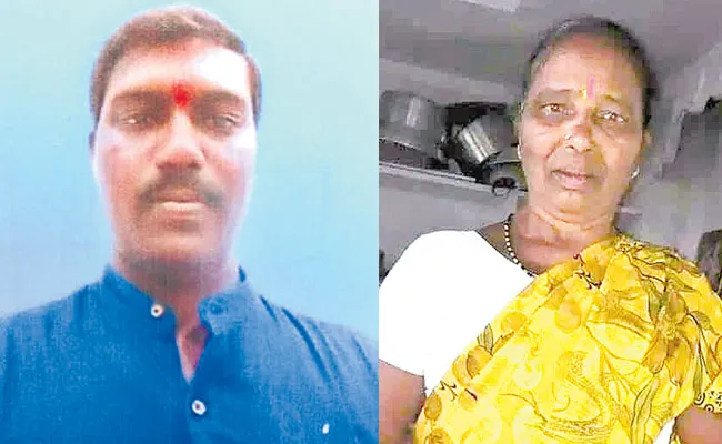 Mother and Son Died at Jagathala District - Sakshi