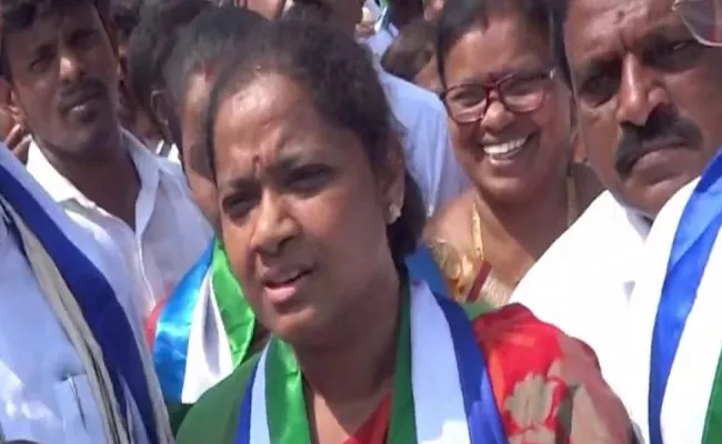 YSRCP Mp condidate chinta anuradha Yellow Media Rumors - Sakshi