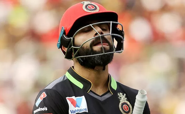  Virat Kohli after RCB lose Again in IPL 2019 - Sakshi