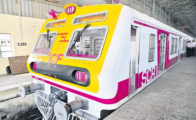 New Technology MMTS Trains Start in Hyderabad - Sakshi