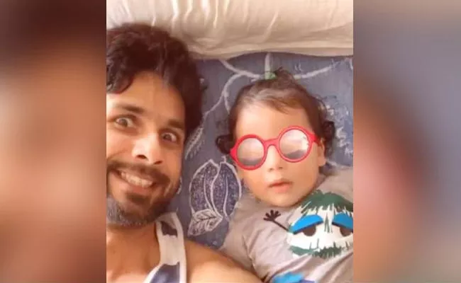 Shahid Kapoor Shares Adorable Moments With Son Zain Fans Loving It - Sakshi