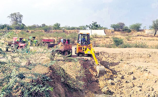 Soil Mafia In Medak - Sakshi