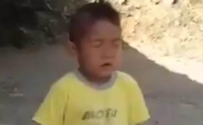 Arunachal child singing Jana Gana Mana Viral Video - Sakshi