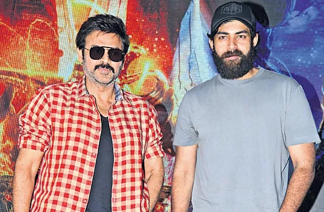 Venkatesh and Varun Tej dub for 'Aladdin' Telugu version - Sakshi